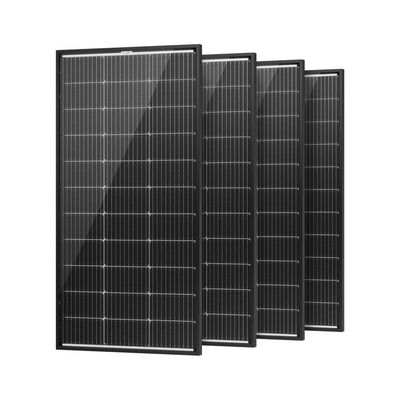400 Watt zonnepaneel Bifaciale monokristallijn zonnecellen met zwart frame