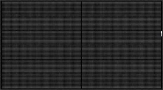 300w 36,2V Zwarte zonnepanelen Poly-kristallijn zonnepaneel