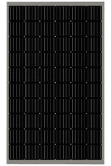 320w Zwarte zonnepanelen geanodiseerd aluminium frame Poly zonnepaneel