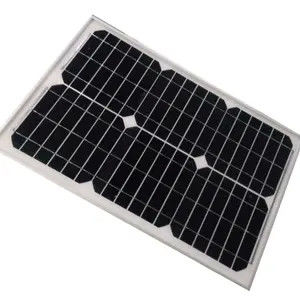 Monokristallijn 30w zonnepaneel Bi zonnepanelen voor 12v batterij opladen buiten het net