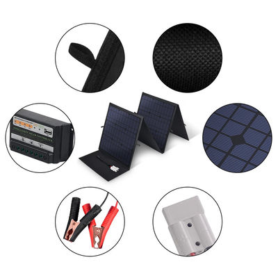 120W waterdicht opvouwbaar zonnepaneel
