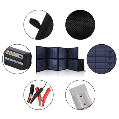 120W monocristallijn zonnepanelen met beugel perfect voor buitenkamperen