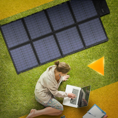 120w draagbaar zonnepaneel opvouwbaar zonnepaneel voor buitenactiviteiten