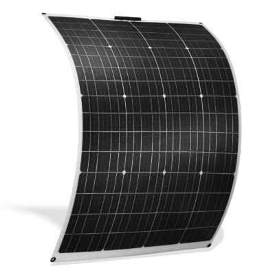 175W waterdicht flexibel monokristallijn zonnepaneel voor gebogen flexibele oppervlakken