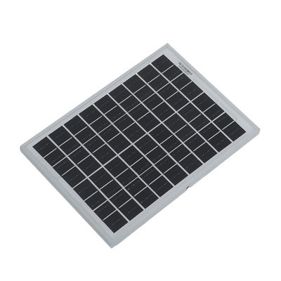 Compact en lichtgewicht 10W mono zonnepaneel voor het opladen van kleine apparaten en 12V batterijen
