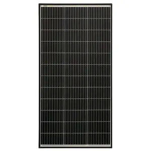 160 Watt 11 kg Kleine draagbare zonnepanelen Monokristallijn Voor het opladen van 12v batterijen