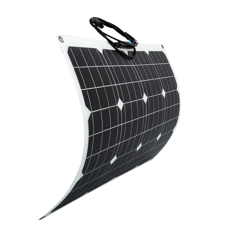 50W semi-flexibel zonnepaneel voor auto-boten met maximale efficiëntie en ETFE oppervlak