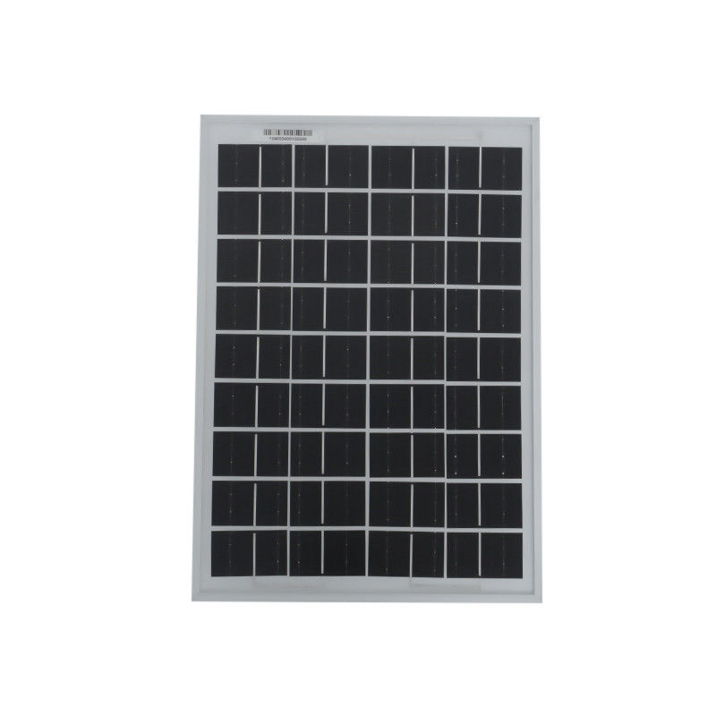 Compact en lichtgewicht 10W mono zonnepaneel voor het opladen van kleine apparaten en 12V batterijen